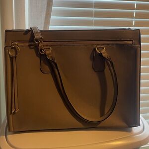A new day large purse/laptop bag - Gray in color